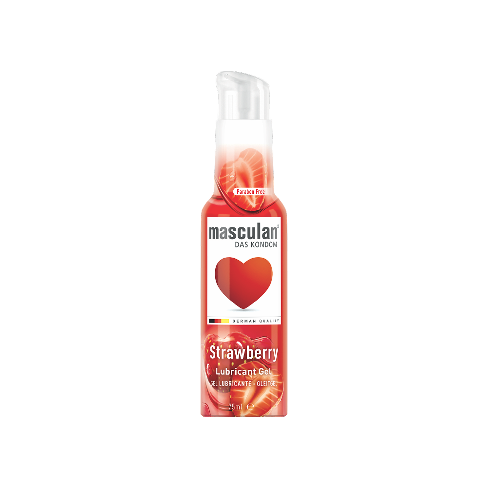 Masculan qulupnay hidi bilan gel-surtmasi, 75 ml