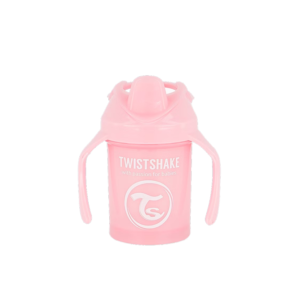 Поильник-непроливайка Twistshake, розовый, 230 мл (4+ мес)