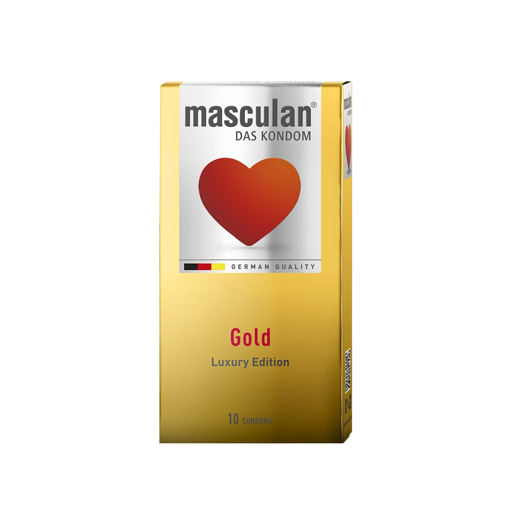 Презервативы Masculan Gold Luxury Edition №10