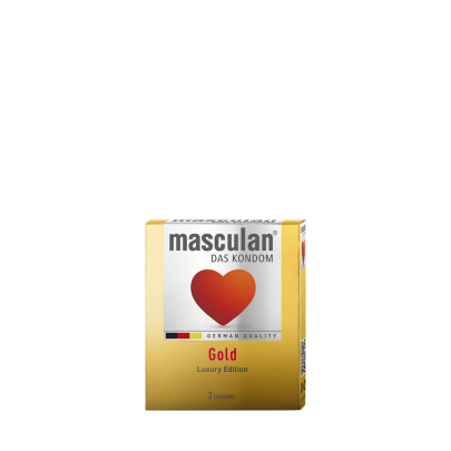 Презервативы Masculan №3 Gold Luxury Edition