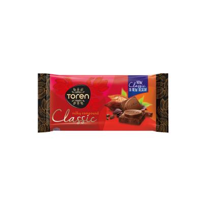 Qandolatchilik shokoladidan tayyorlangan CLASSIC shokoladi (qizil) 100 g