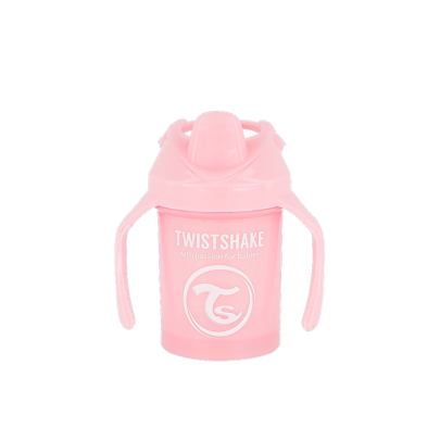 Поильник-непроливайка Twistshake, розовый, 230 мл (4+ мес)