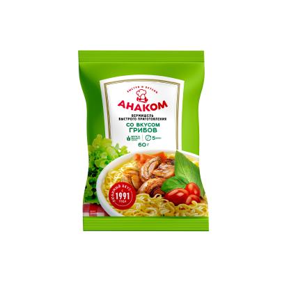 Вермишель быстрого приготовления со вкусом грибов