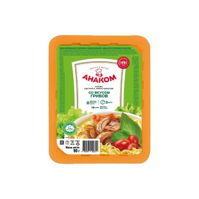 Лапша быстрого приготовления со вкусом грибов в лотке 90 г