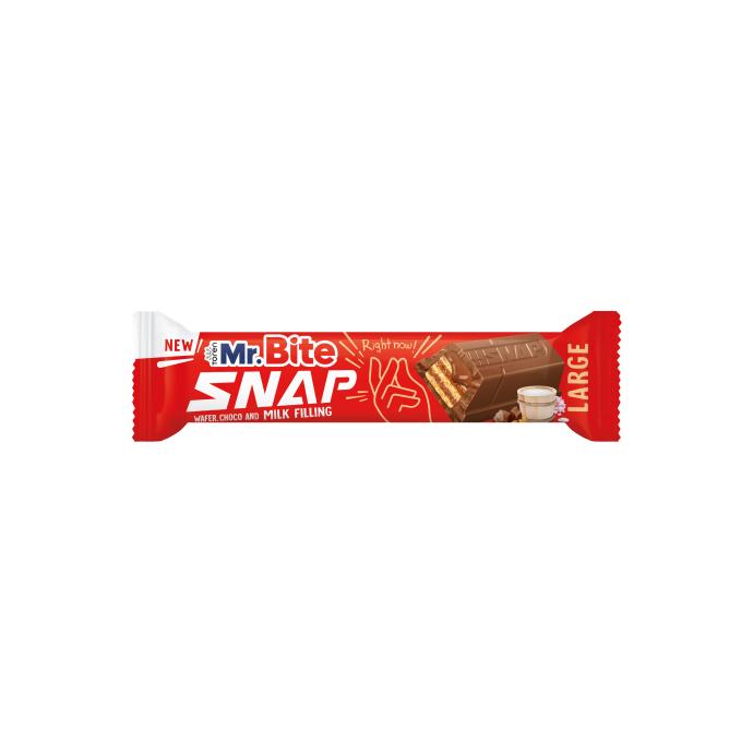 Вафли MR BITE SNAP в молочном шоколаде с какао-кремом 35 г