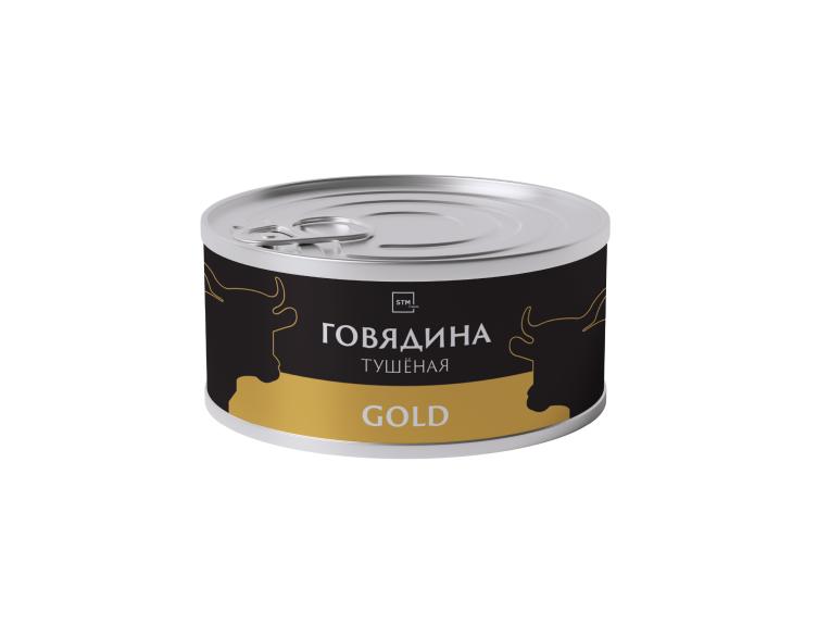 Говядина тушённая STM Gold 325 г