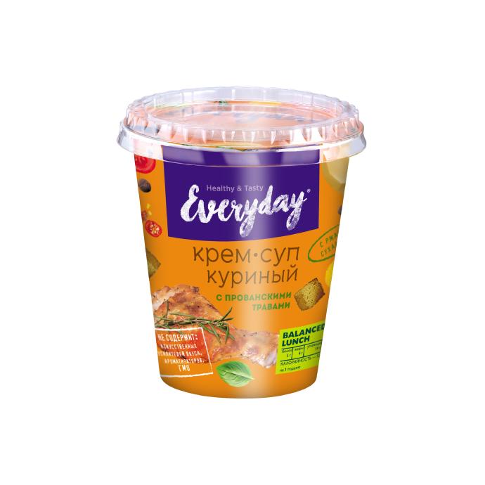 "Everyday" tovuqli krem-sho‘rvasi, xushbo‘y o‘t va javdarli qoqnonlar bilan 32g