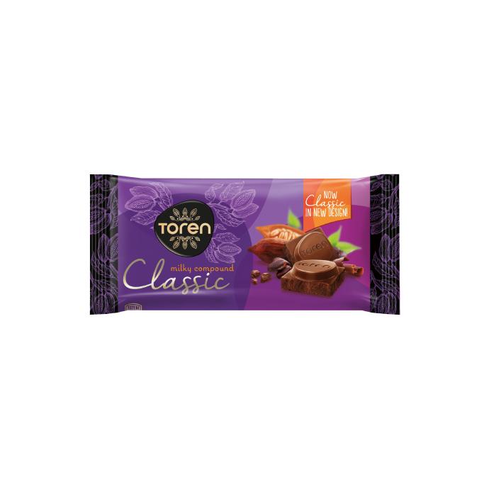 Шоколад CLASSIC из кондитерского шоколада (фиолетовый) 100 г