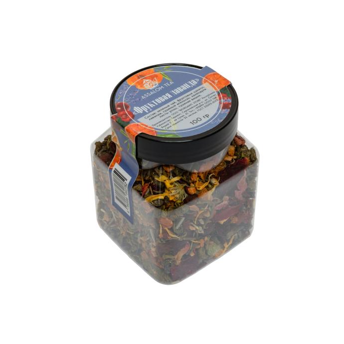 Чай зелёный Assalom Tea Фруктовая лаванда 100г