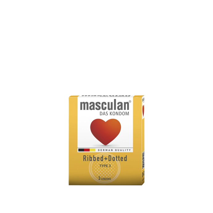 Презервативы Masculan С колечками и пупырышками №3