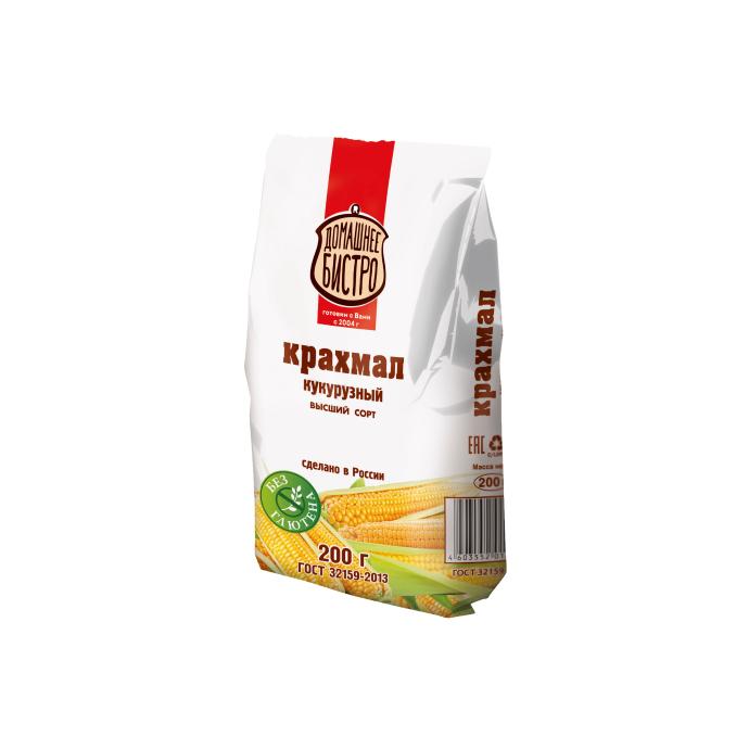 Крахмал кукурузный Домашнее Бистро 200г