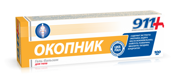Гель-бальзам д/суставов Окопник 100мл